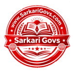 Red logo with book and globe