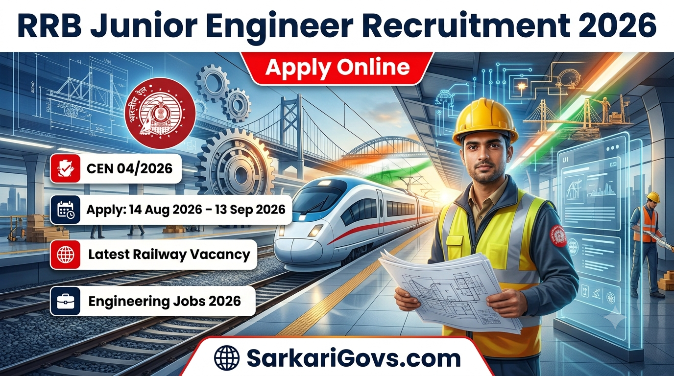 Railway Junior Engineer Recruitment 2026